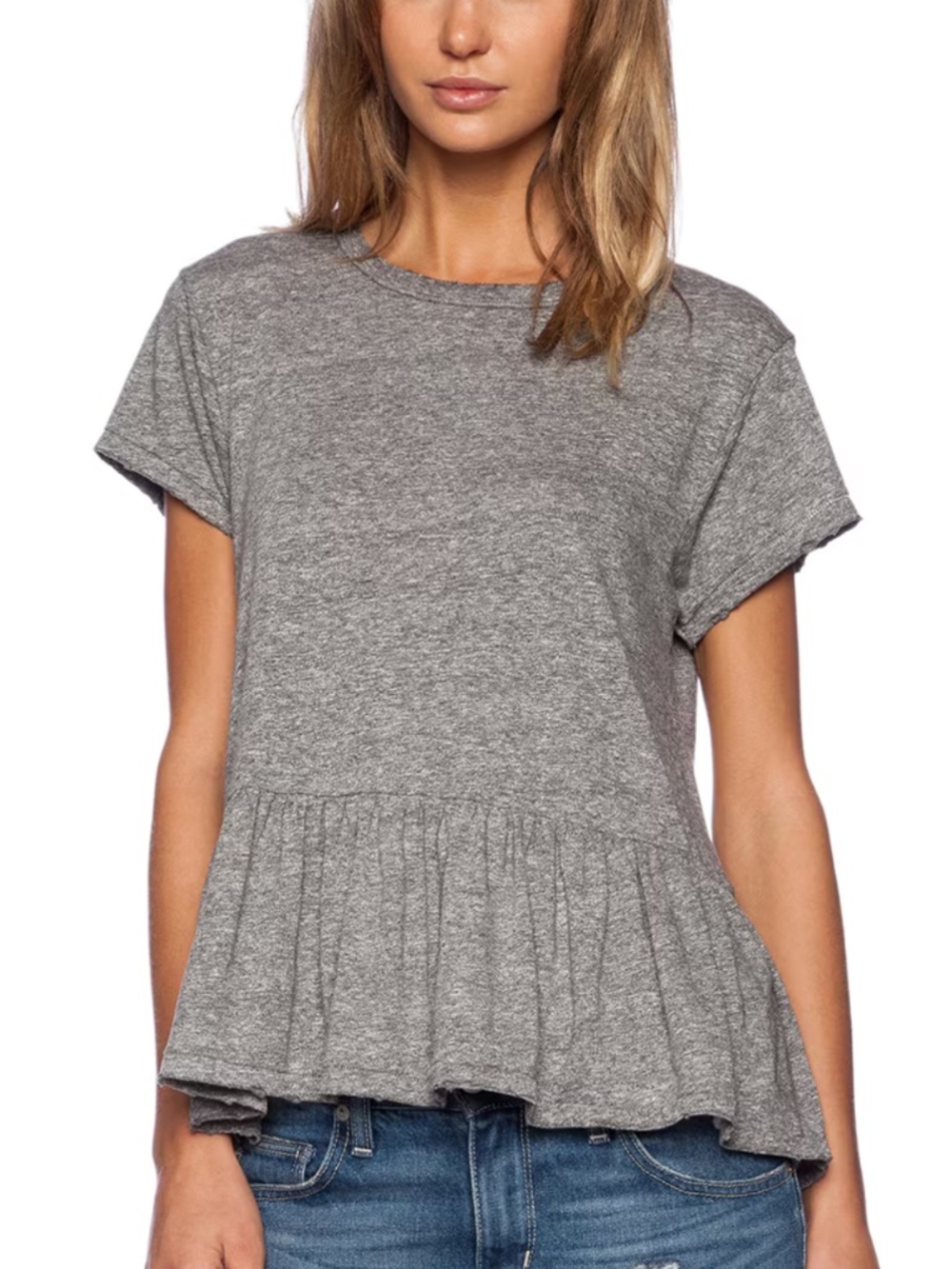 THE GREAT. The Ruffle Tee